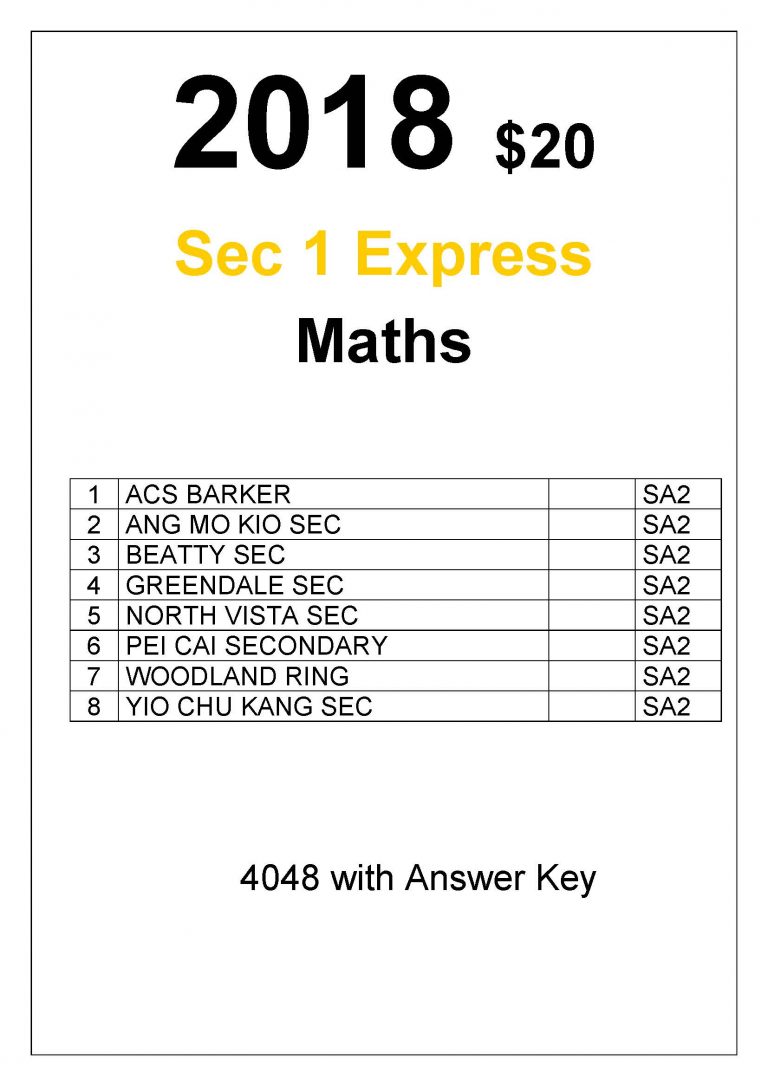 2018-secondary-1-express-maths-singapore-top-school-past-year-exam-paper-open-paper